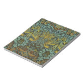 William Morris Peacock Dragon Wallpaper Notitieblok (Linkerzijde)