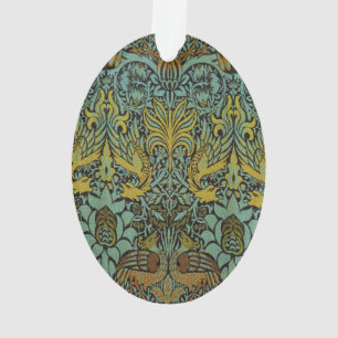 William Morris Peacock Dragon Wallpaper Ornament