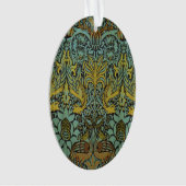 William Morris Peacock Dragon Wallpaper Ornament (voorkant)