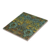 William Morris Peacock Dragon Wallpaper Tegeltje (Zijkant)