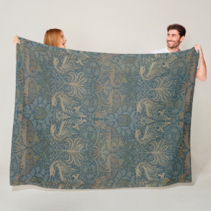 William Morris Peacock en Dragon Fleece Deken