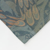  William Morris Peacock en Dragon Fleece Deken (Hoek)