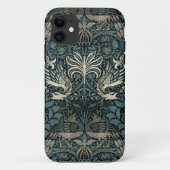 William Morris  Peacock en Dragon Pattern Case-Mate iPhone Case (Achterkant)
