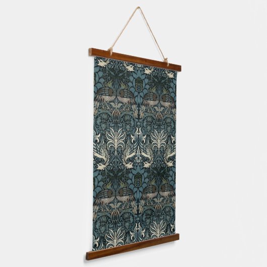William Morris Peacock en Dragon Pattern Hangend Wandkleed (Gebogen)