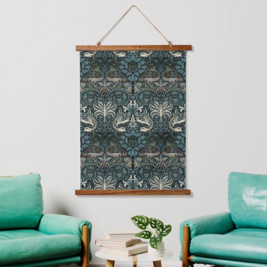 William Morris  Peacock en Dragon Pattern Hangend Wandkleed (Woonkamer)
