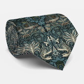William Morris Peacock en Dragon Pattern Stropdas (Opgerold)