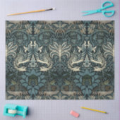 William Morris Peacock en Dragon Pattern Tissuepapier (Craft)