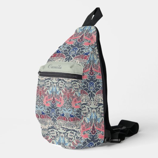 William Morris Peacock en Dragon Sling Bag (Rechterhoek)