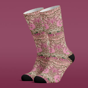 William Morris Peacock en Dragon Socks Sokken