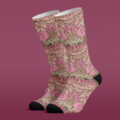 William Morris Peacock en Dragon Socks Sokken