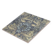 William Morris Peacock en Dragon Tegeltje (Zijkant)