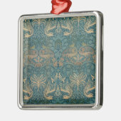 William Morris Peacock en Dragon Textile Design Metalen Ornament (Links)
