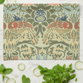 William Morris Peacock en Dragon Theedoek (Gevouwen)