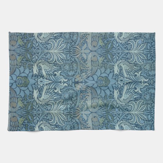  William Morris Peacock en Dragon Theedoek (Horizontaal)