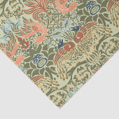 William Morris Peacock en Dragon Tissuepapier (Detail)