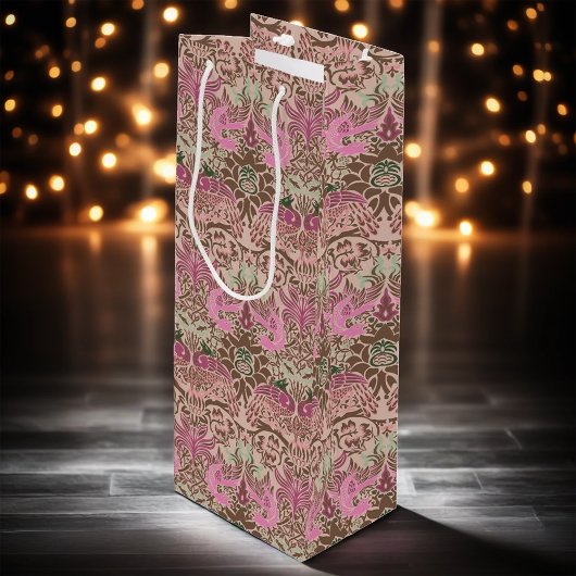 William Morris Peacock en Dragon Wijn Cadeautas