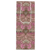 William Morris Peacock en Dragon Wijn Cadeautas (Voorkant)