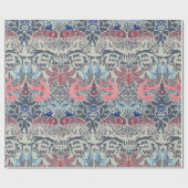 William Morris Peacock en Dragon Wrapping Paper Cadeaupapier (Vlak)