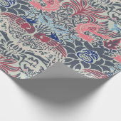 William Morris Peacock en Dragon Wrapping Paper Cadeaupapier (Hoek)