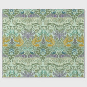 William Morris Peacock en Dragon Wrapping Paper Cadeaupapier (Vlak)