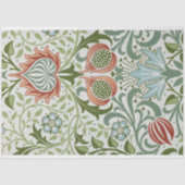 William Morris Persia  Bloemen Botanisch Tissuepapier (Voorkant)