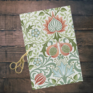 William Morris Persia Bloemen Botanisch Tissuepapier
