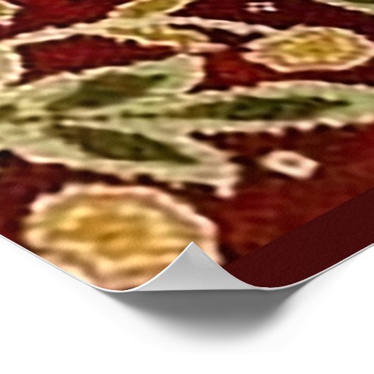 William Morris Persian Carpet Art Print Design (Hoek)