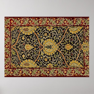 William Morris Persian Carpet Art Print Design