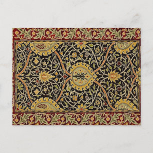 William Morris Persian Carpet Art Print Design Briefkaart