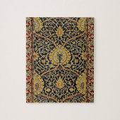 William Morris Persian Carpet Art Print Design Legpuzzel (Verticaal)