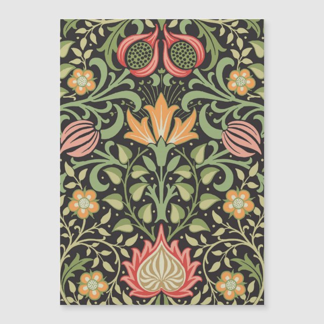 William Morris Persian Floral Antiek (Voorkant)