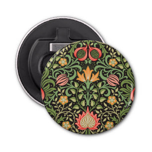 William Morris Persian Floral Antiek Button Flesopener