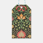 William Morris Persian Floral Antiek Cadeaulabel (Voorkant)