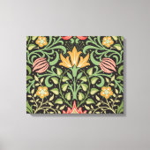 William Morris Persian Floral Antiek Canvas Afdruk (Voorkant)