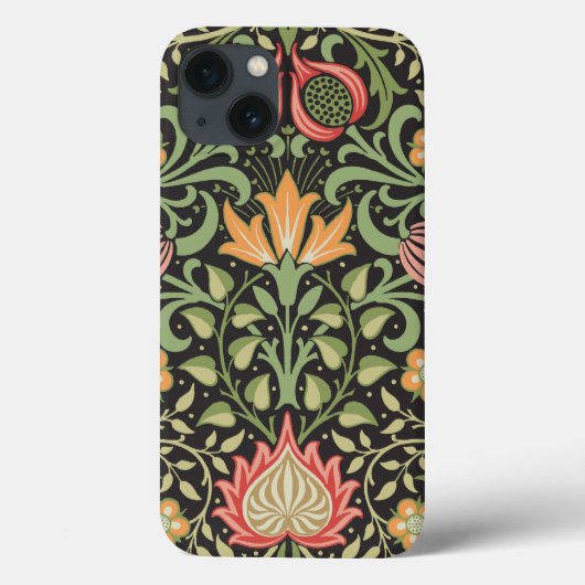 William Morris Persian Floral Antiek Case-Mate iPhone Case (Achterkant)