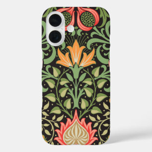 William Morris Persian Floral Antiek iPhone 16 Hoesje
