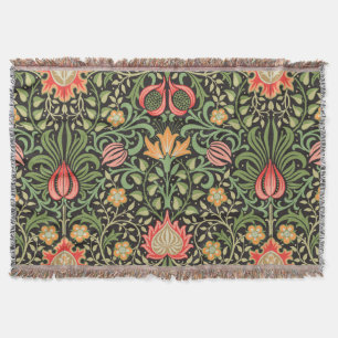 William Morris Persian Floral Antiek Deken