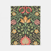 William Morris Persian Floral Antiek Fleece Deken (Voorkant)