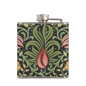 William Morris Persian Floral Antiek Heupfles (Achterkant)