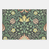 William Morris Persian Floral Antiek Inpakpapier Vel (Voorkant 3)