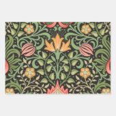William Morris Persian Floral Antiek Inpakpapier Vel (Voorkant)