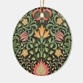 William Morris Persian Floral Antiek Keramisch Ornament (Links)