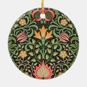 William Morris Persian Floral Antiek Keramisch Ornament