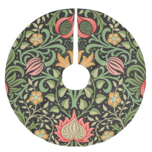 William Morris Persian Floral Antiek Kerstboom Rok