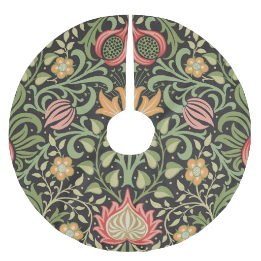 William Morris Persian Floral Antiek Kerstboom Rok (Voorkant)
