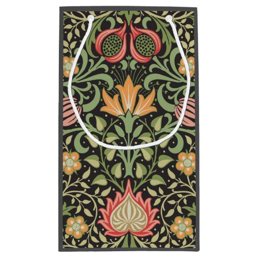 William Morris Persian Floral Antiek Klein Cadeauzakje (Achterkant)