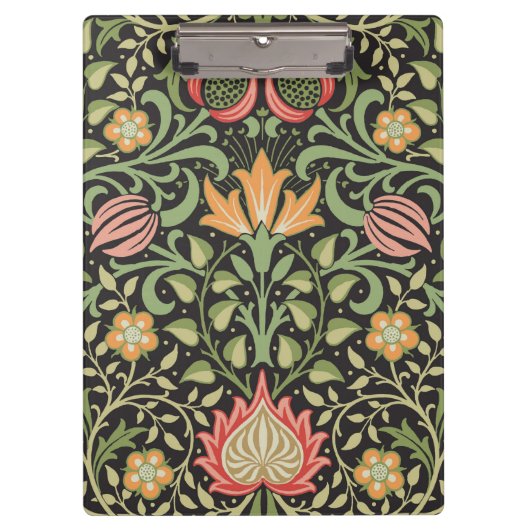 William Morris Persian Floral Antiek Klembord (Voorkant)
