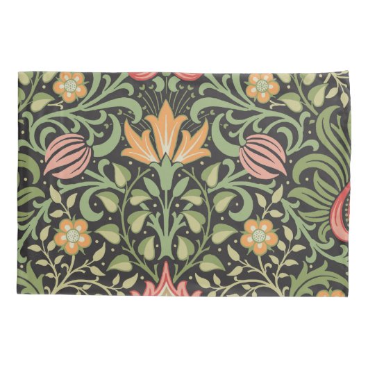 William Morris Persian Floral Antiek Kussensloop (Achterkant)