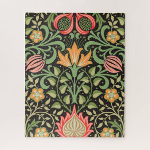 William Morris Persian Floral Antiek Legpuzzel