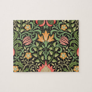 William Morris Persian Floral Antiek Legpuzzel